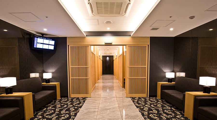 1階　天縁の間　専用ラウンジ