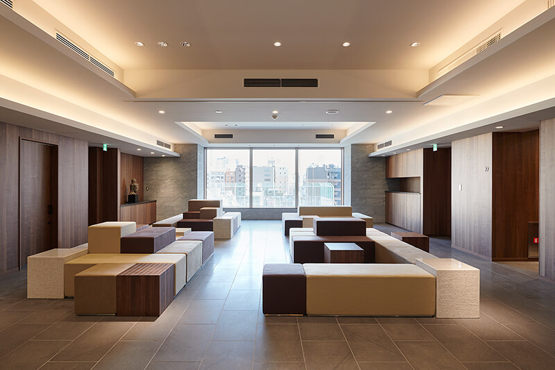 蔵前陵苑　6F契約者専用ラウンジ